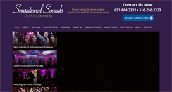 Desktop Screenshot of djsensationalsounds.com